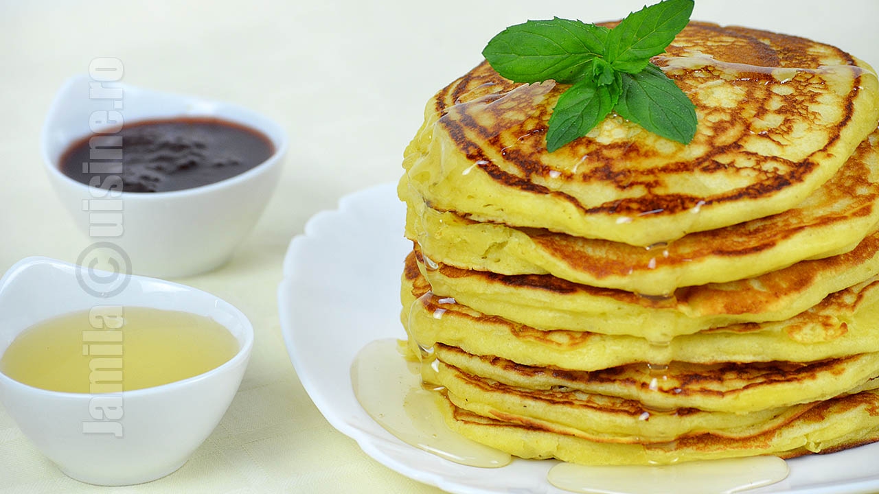 Clatite americane / Pancakes | JamilaCuisine