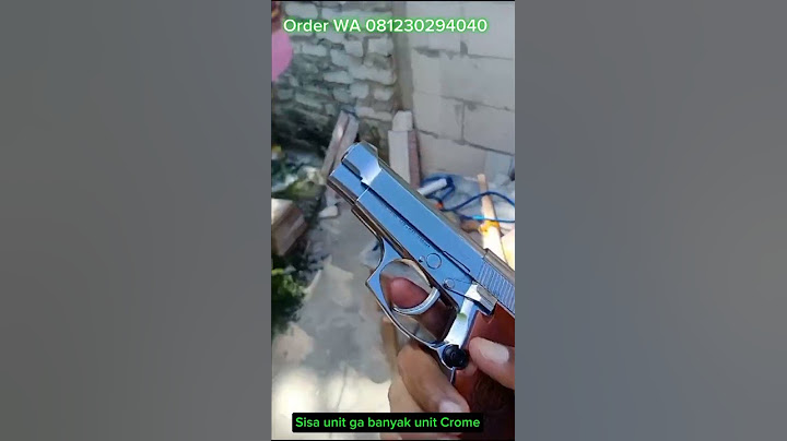 JUAL UNIT AIRGUN AIRSOFTGUN BARETTA M84 CROME FULL UPGRADE, UNIT LANGKA ORDER WA 081230294040
