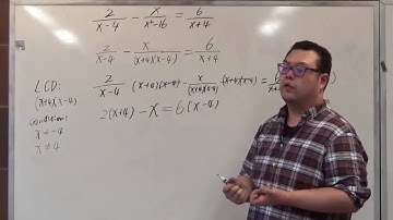 Solving Rational Equations Example III - BMCC (CUNY) MAT56/MAT206