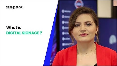 What is digital signage?