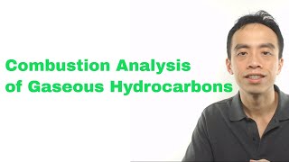 Combustion Analysis of Gaseous Hydrocarbons