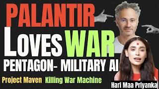 Palantir Loves War- Alex Carps Western Superiority Complex- Pentagon Ai Killing-Project Mavin