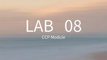 Lab08 - CCP Module