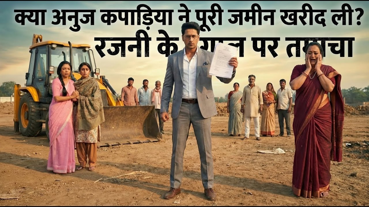 अनुज कपाड़िया ने खरीदी पूरी जमीन? रजनी के मुंह पर तमाचा#anupamalatestepisode #viralvideo #drama