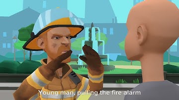 Classic Caillou pulls the Fire Alarm while Back to School Shopping/Grounded