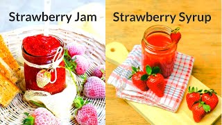 Strawberry jam | Strawberry syrup