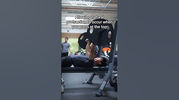 If you’re keeping your shoulder blades pinched on bench press WATCH THIS