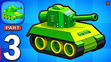 Tank Commander: Army Survival - Gameplay Walkthrough Part 3 - Upgrade Tanks Crush Enemies