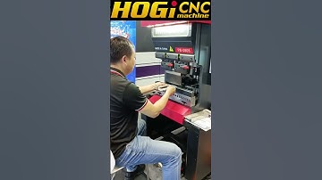 HOGI all electric servo mini press brake bending for small parts #electricpressbrake #metalbending