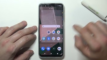 Motorola Moto G41   How to remove restore messages icon from screen