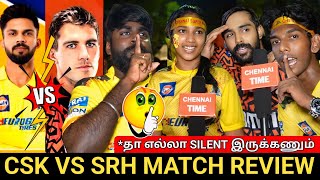  Csk Vs Srh Match Public Review Csk Fans Review Csk Vs Srh Match Review Ipl 2024