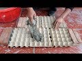 Egg tray and cement  how to make easy flower pots at home for you