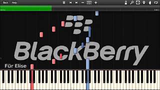 BLACKBERRY RINGTONES IN SYNTHESIA