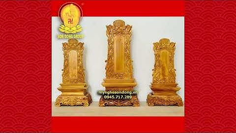 Cách viết bài vị để thờ & nội dung chữ viết trên bài vị theo phong tục thờ cúng của người Việt