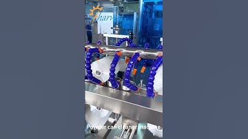 Powder Can Cleaner Machine , Automatic Milk Powder Can Cleaning Machine , Can Cleaning Machine