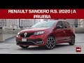 Renault Sandero R.S. 2020, a prueba: Más seguro y conectado, pero igual de divertido