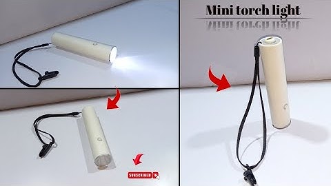 How To Make Powerfull Torch Light||At Home With PVC Pipe