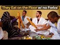 Eating on the Floor with NO FORKS!! (Mauritania)