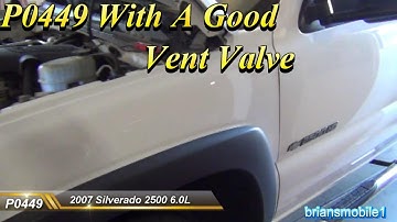 P0449 With Good Vent Valve