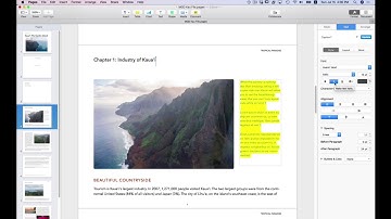 Apple Pages Deep Dive: 14 Creating a Sidebar, Custom background, Inline Graphic
