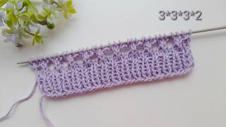 😍 Ich dachte, ich kenne schon fast alle Strickmuster … dann kam dieses