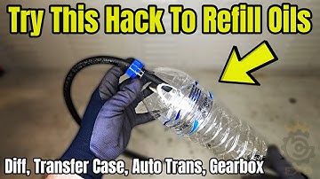 Mechanic Trade Tip Passed On  - DIY Home Built Fluid Transfer Unit