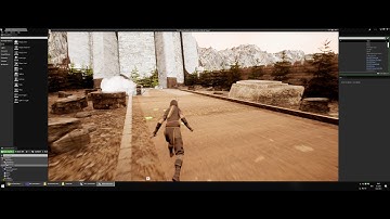 Делаю игру на Unreal Engine 4 - part 6. Добавлены эфекты, кувырок