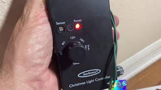 StarDunes Christmas Light Controller - 16 Dazzling Flash/Fade Functions, 5  Timer Functions, Full Function Remote