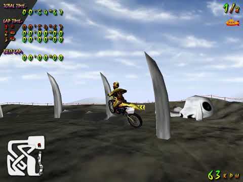 Edgar Torronteras' eXtreme Biker (1999) [Demo Gameplay]