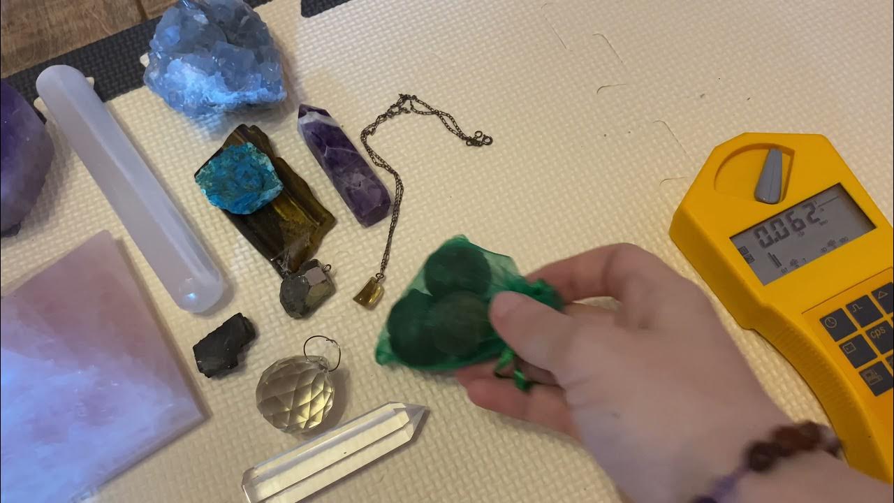 Testing gemstones radioactivity YouTube