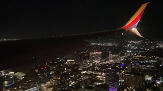 Southwest Airlines Boeing 737-700 Landing in San Jose (SJC)