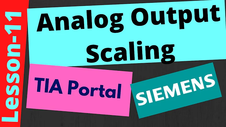 Analog Output Scaling || TIA Portal || 4-20 mA / 0-10 V