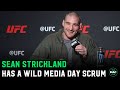 VIDEO: UFC fighter provokes reporter to say USA is better than England: Here’s what happened (2:40)