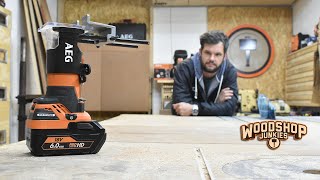 Time To Go Cordless?  18V Router Review  AEG/RIDGID