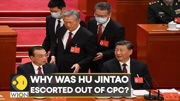 Video: Why was former Chinese President Hu Jintao led out of CPC? | World News | WION