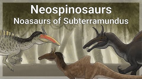 Neospinosaurs of Subterramundus