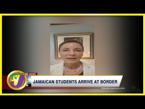 Jamaican Students Arrive at Border | TVJ News - Feb 27 2022