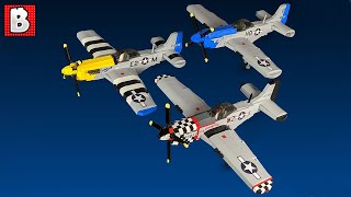 LEGO P-51 Mustang Custom Builds