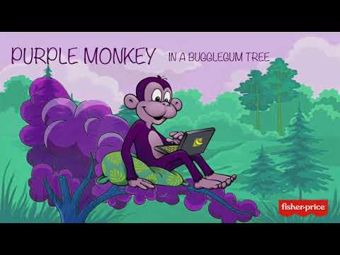 fisher price purple monkey