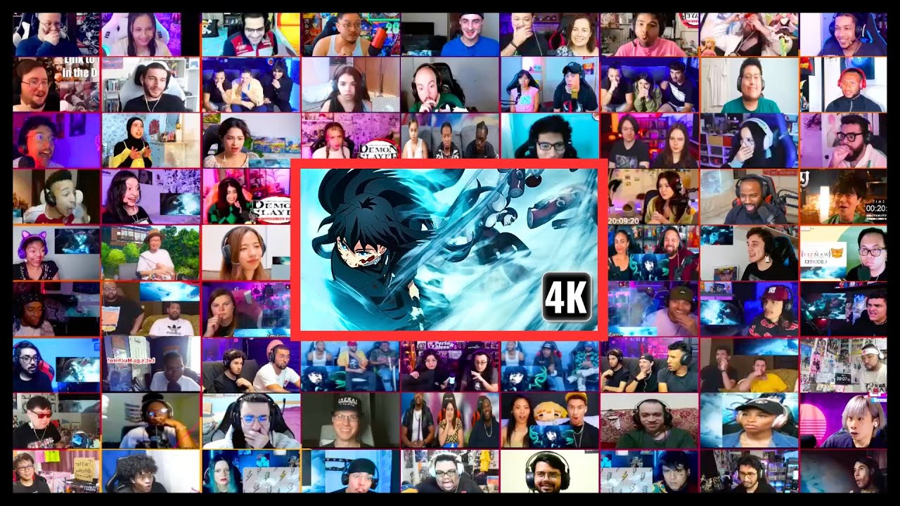 🔥🔥 100+ Reactors Demon Slayer Season 3 Episode 8 Mega Reaction Mashup | Kimetsu No Yaiba Season 3