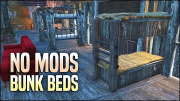 5 Bunk Bed Styles 🛌 Fallout 4 No Mods Shop Class