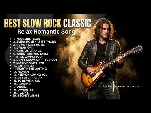 Classic Slow Rock Playlist 2026 🎸 Best Rock Ballads of All Time