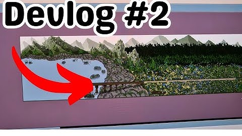 Designing my cozy camping game map - devlog #2