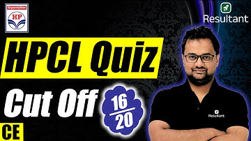 HPCL 2024 | Civil Engineering | HPCL Quiz - Mini Mock Test | Resultant GATE