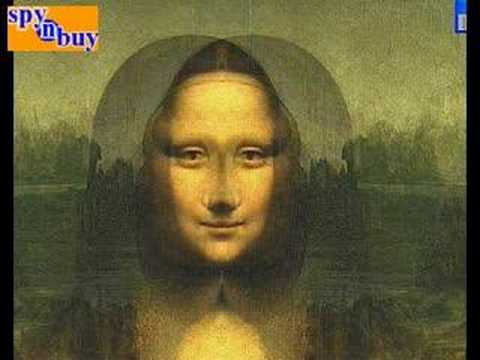 DAVINCI CODE MONA LISA REVEALED AS JESUS! - YouTube