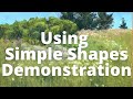 Using a Few Simple Shapes: Painting Demonstration
