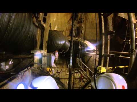 Pogłębianie szybu „Janina VI” w Zakładzie Górniczym Janina w Libiążu - TAURON Wydobycie