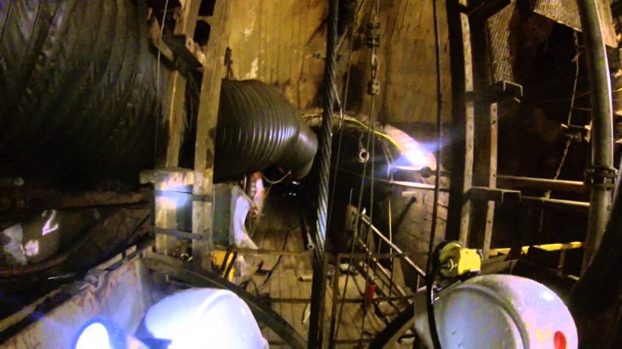 Pogłębianie szybu „Janina VI” w Zakładzie Górniczym Janina w Libiążu - TAURON Wydobycie