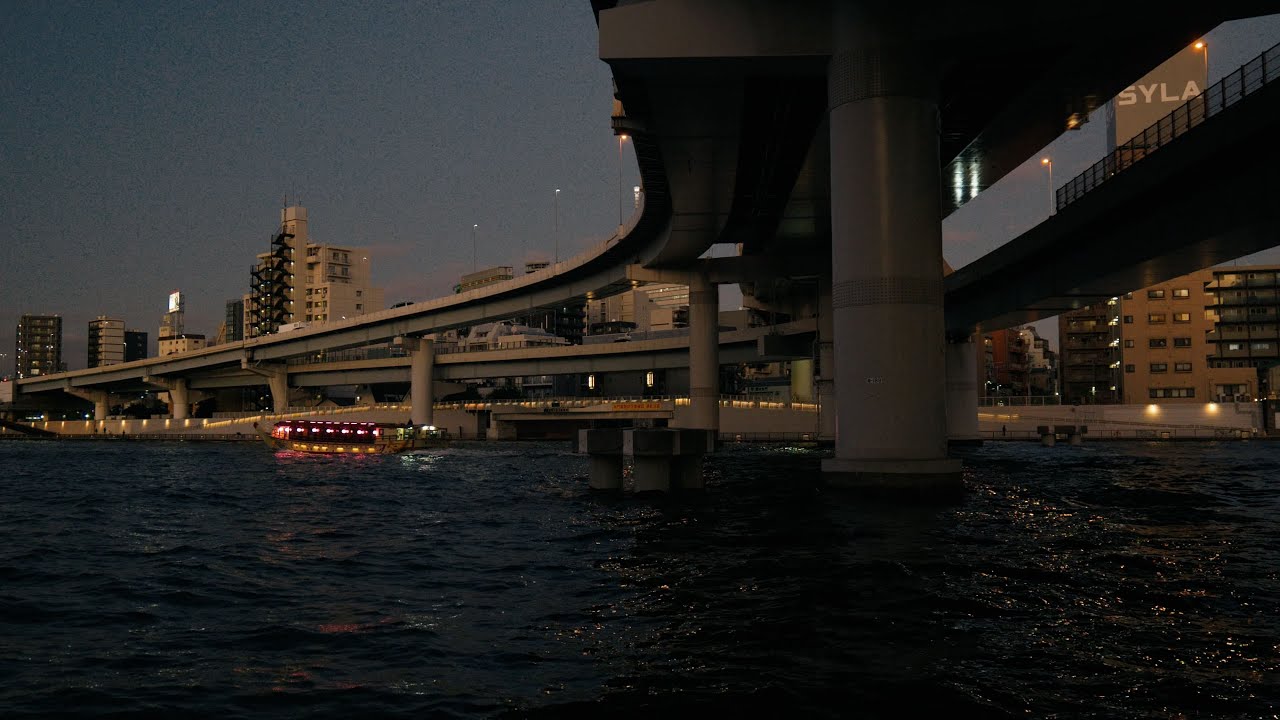 Tokyo Evening Walk – From Kanda to Ryogoku via Sumida River Terrace | 4K Japan Walk