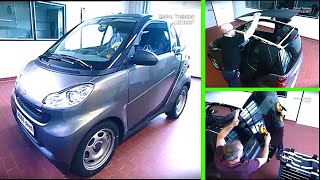 Smart Fortwo - How to bond the panoramic roof (Remove /Install roof paneling) | W451 screenshot 5